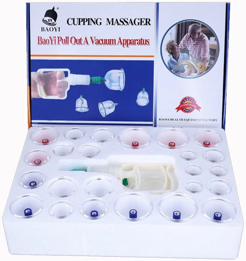 مجموعه حرفه ای بادکش کالری - 24 فنجان وکیوم