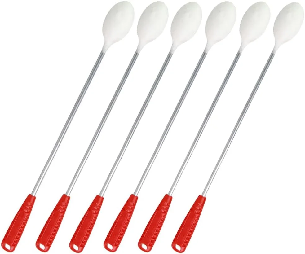 لاسنرسیم 6 عدد میله آتش برای بادکش، میله فلزی بادکش خلاء، میله احتراق بادکش، مشعل بادکش خلاء، لوازم آتش با دسته پلاستیکی، قرمز