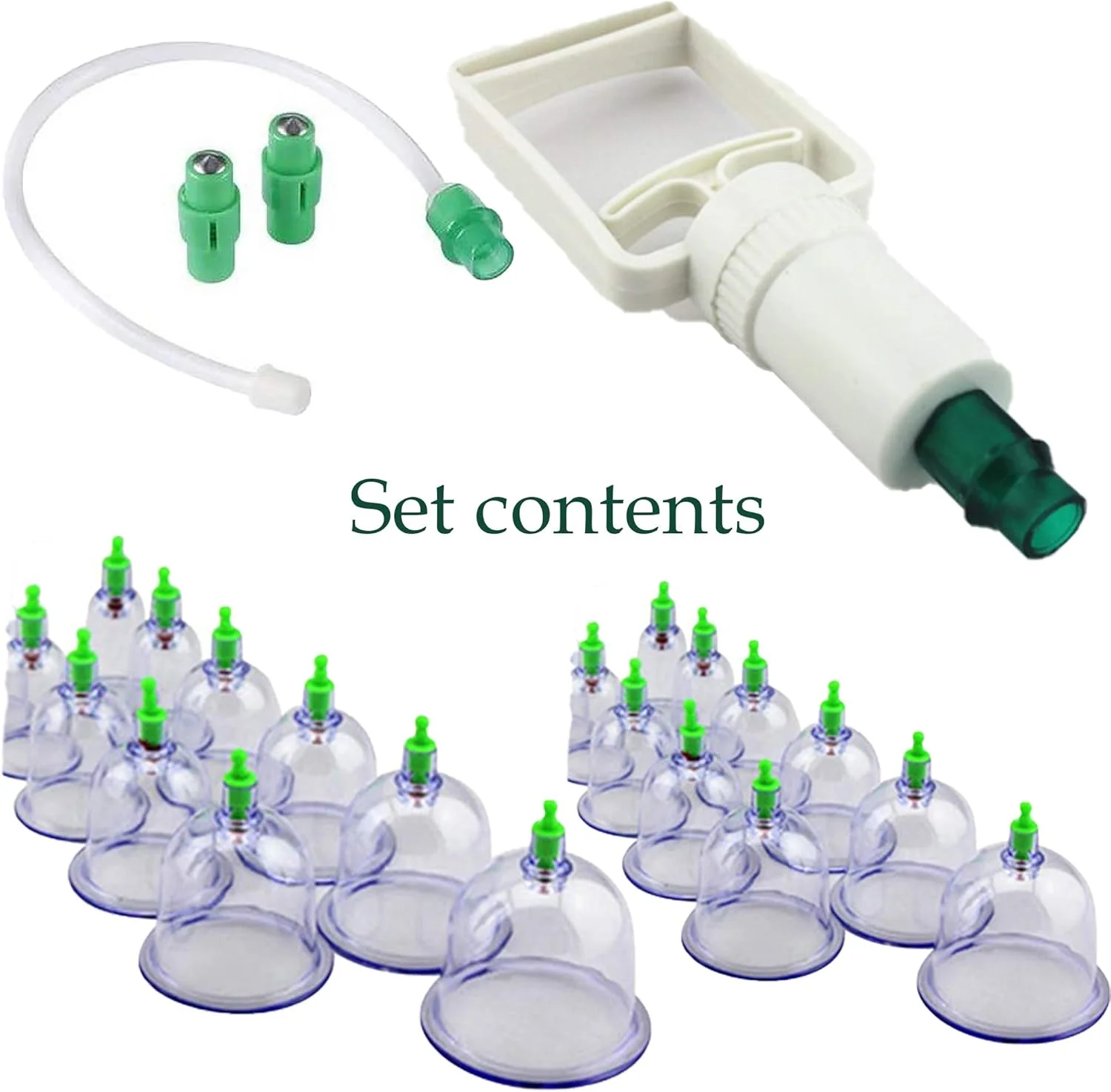 مجموعه ۲۴ عددی حجامت لیون بلانکو به همراه پمپ