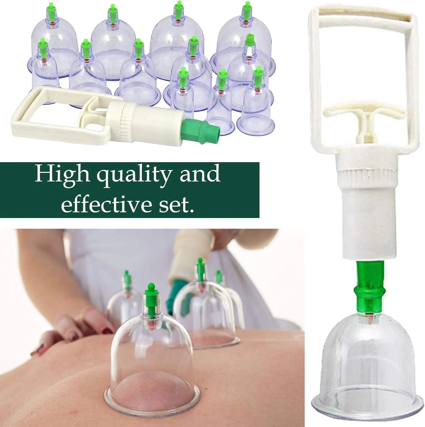 مجموعه ۲۴ عددی حجامت لیون بلانکو به همراه پمپ