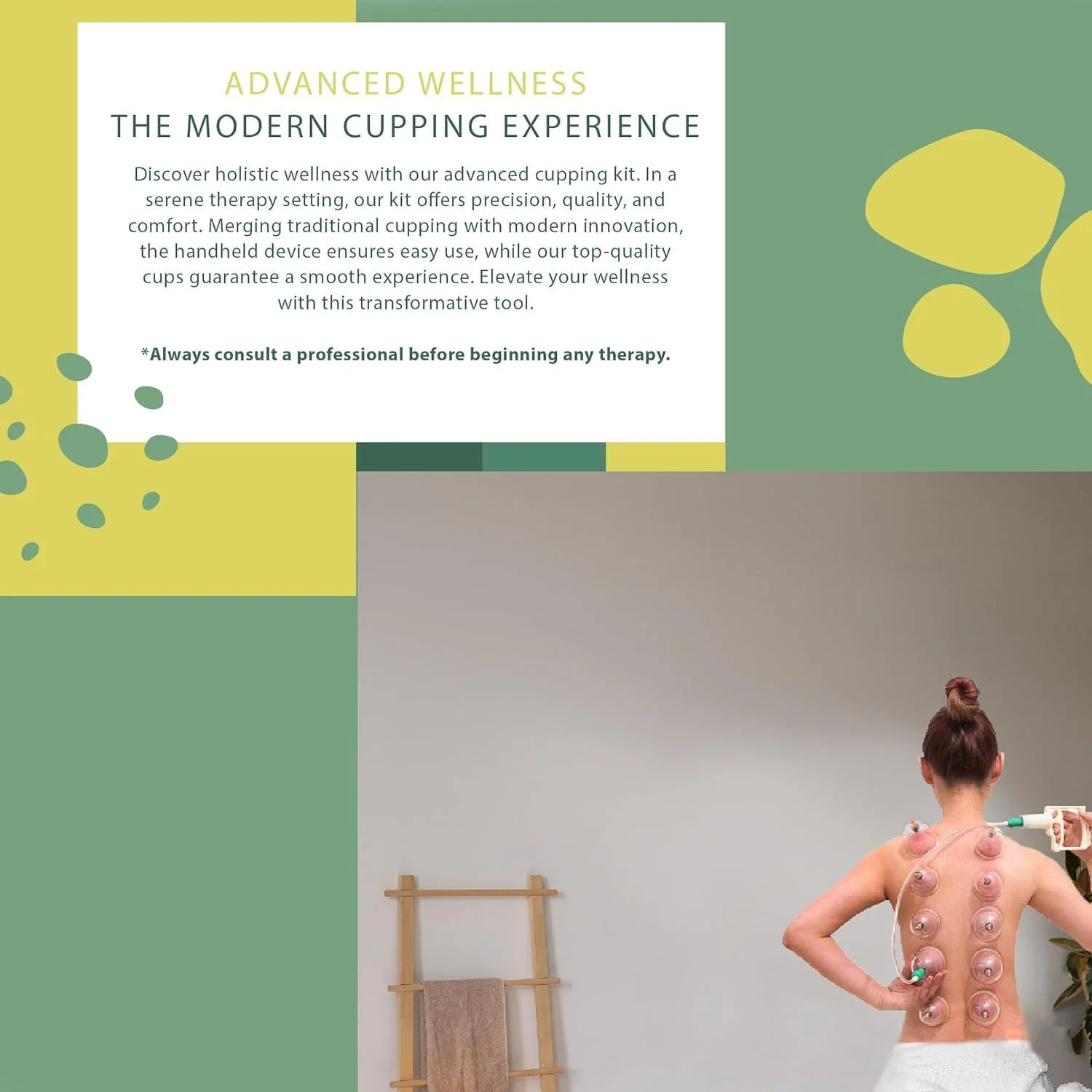 مجموعه 12 عددی فنجان حجامت طبی بدن برای ماساژ و ریلکسیشن