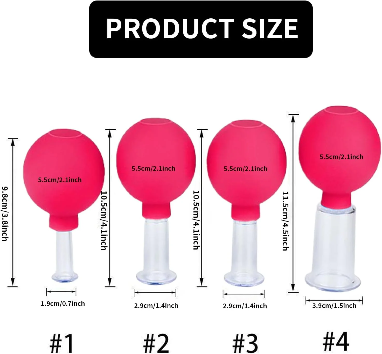 مجموعه کاپینگ صورت، ماساژ صورت 4 تکه، ابزار مراقبت از پوست، لیوان های کاپینگ، کاپینگ فیزیوتراپی پلاستیکی با توپ سیلیکونی، سفت کننده پوست، کاهش چین و چروک، سم زدایی، تحریک جریان لنفاوی مجموعه کاپینگ صورت، ماساژ صورت 4 تکه، ابزار مراقبت از پوست، لیوان های کاپینگ، کاپینگ فیزیوتراپی پلاستیکی با توپ سیلیکونی، سفت کننده پوست، کاهش چین و چروک، سم زدایی، تحریک جریان لنفاوی