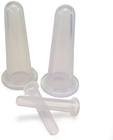 آر اِی پروداکتز: ست کاپ های ماساژ سیلیکونی شفاف برای بدن و صورت، ضد سلولیت آر اِی پروداکتز: ست کاپ های ماساژ سیلیکونی شفاف برای بدن و صورت، ضد سلولیت