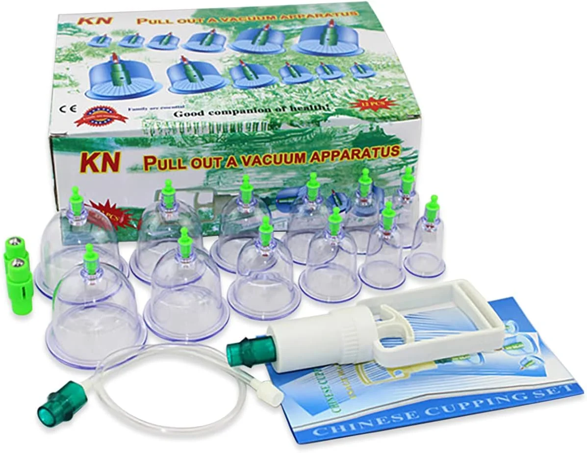 مجموعه حرفه ای لیوان حجامت - لیوان های حجامت با پمپ خلاء - حجامت پزشکی با کیفیت بالا با آهنرباهای درمانی - لیوان حجامت حرفه ای برای رفع تنش و سلولیت برای درمان فاسیا مجموعه حرفه ای لیوان حجامت - لیوان های حجامت با پمپ خلاء - حجامت پزشکی با کیفیت بالا با آهنرباهای درمانی - لیوان حجامت حرفه ای برای رفع تنش و سلولیت برای درمان فاسیا