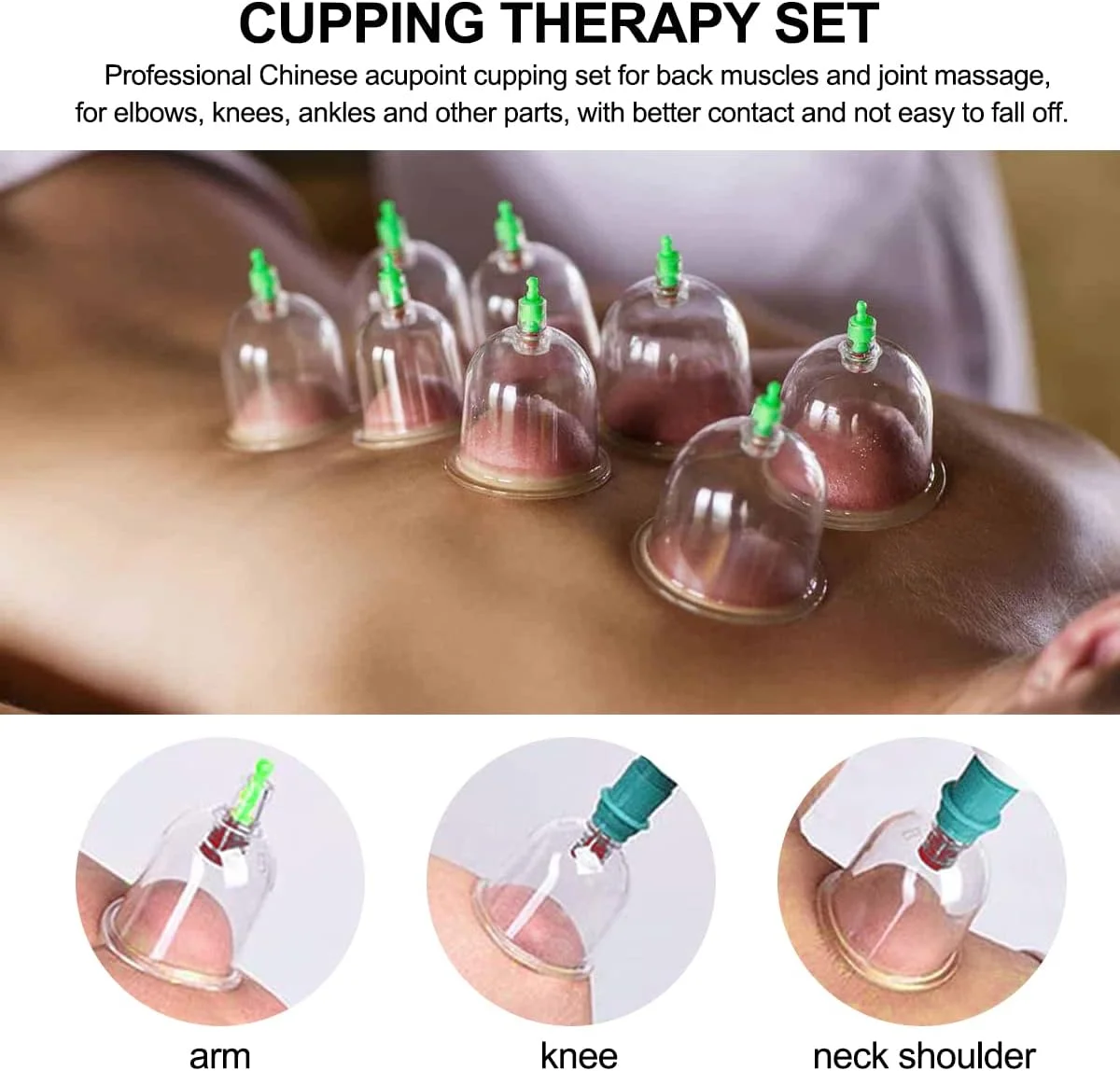 مجموعه حرفه ای لیوان حجامت - لیوان های حجامت با پمپ خلاء - حجامت پزشکی با کیفیت بالا با آهنرباهای درمانی - لیوان حجامت حرفه ای برای رفع تنش و سلولیت برای درمان فاسیا مجموعه حرفه ای لیوان حجامت - لیوان های حجامت با پمپ خلاء - حجامت پزشکی با کیفیت بالا با آهنرباهای درمانی - لیوان حجامت حرفه ای برای رفع تنش و سلولیت برای درمان فاسیا