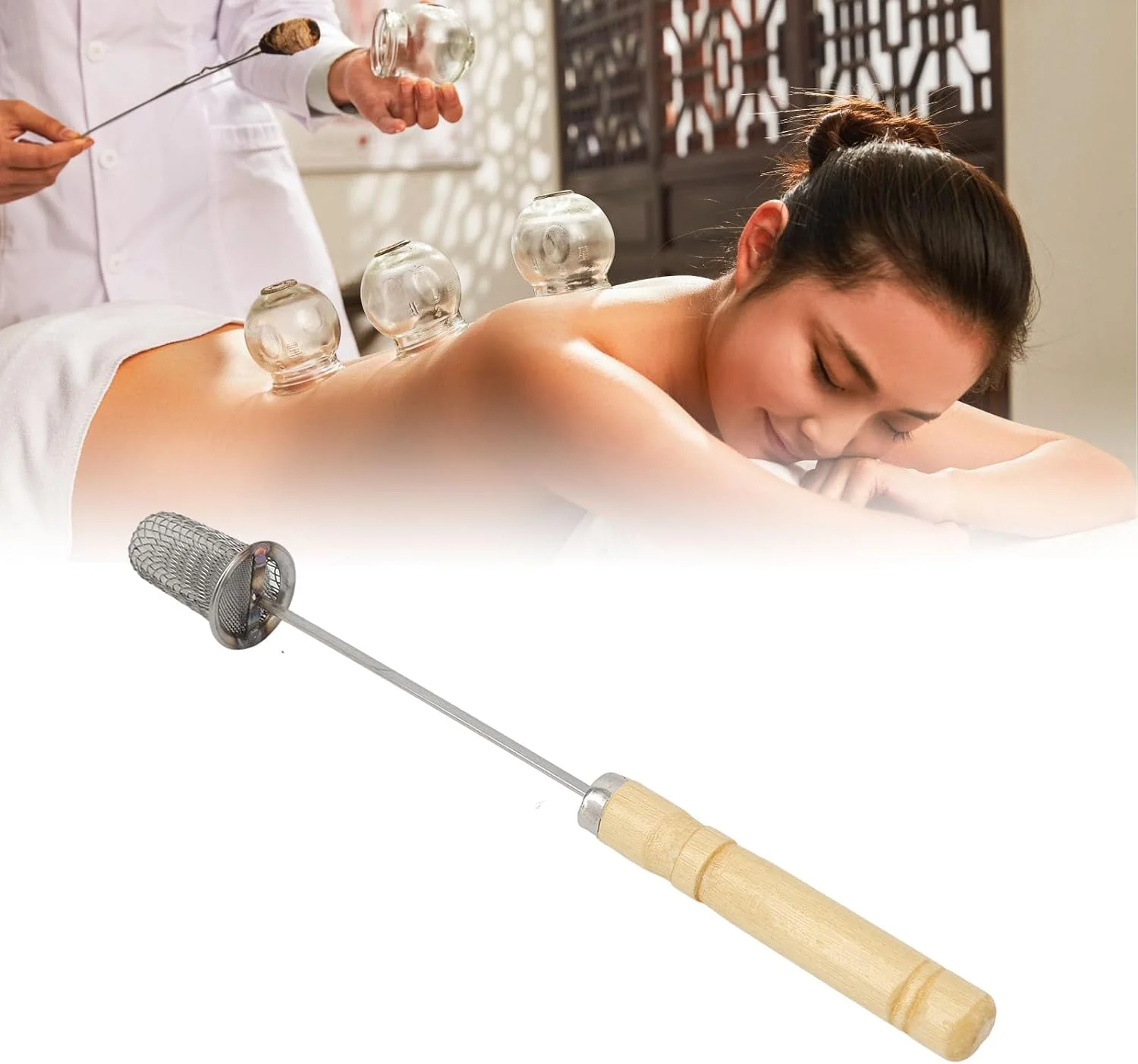 مشعل کاپینگ، طراحی دسته کاربردی، قابل استفاده مجدد، کاربرد گسترده، میله احتراق کاپینگ سنتی برای فروشگاه های مراقبت فیزیکی