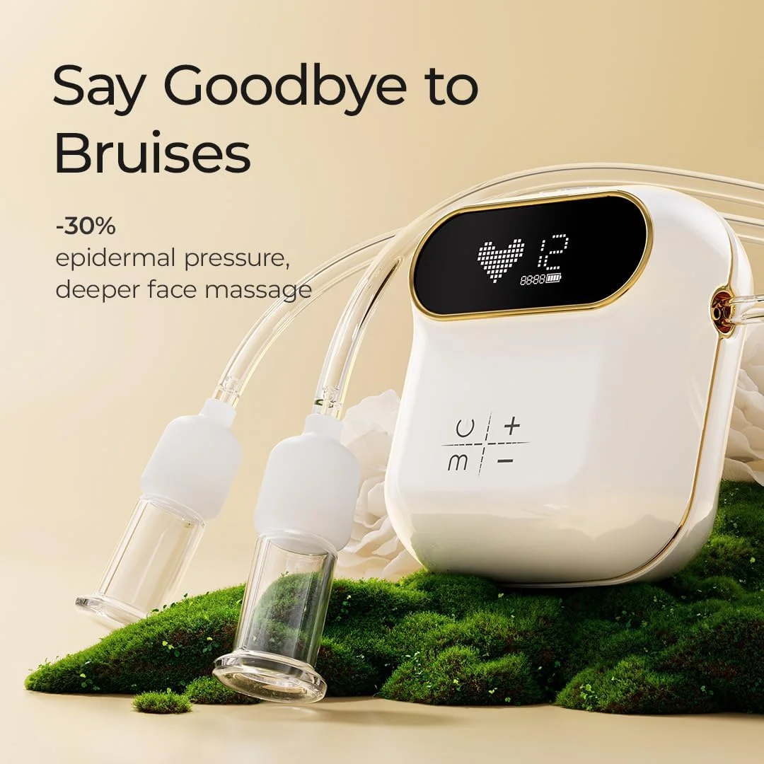 ست ماساژور صورت الکتریکی Rolevin، لیوان شیشه ای، قابل شارژ، 3 در 1، ابزار گوا شا برای مراقبت از پوست، 6 عدد فنجان مکش خلاء برای کاهش سلولیت و پف ست ماساژور صورت الکتریکی Rolevin، لیوان شیشه ای، قابل شارژ، 3 در 1، ابزار گوا شا برای مراقبت از پوست، 6 عدد فنجان مکش خلاء برای کاهش سلولیت و پف