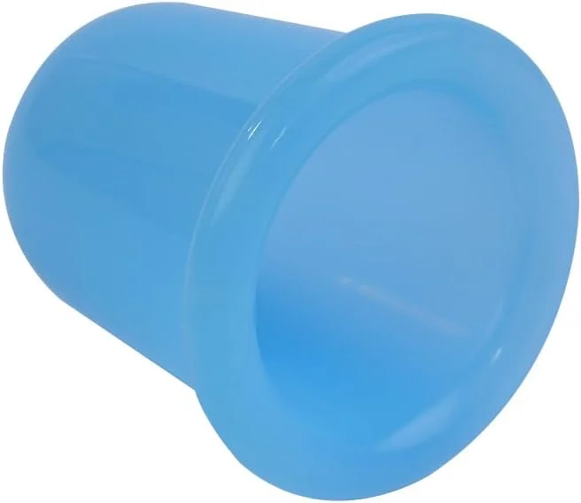 ست دو عددی ماساژ سیلیکونی سارینی، مناسب برای بدن و صورت، جهت سلامتی، زیبایی، رفع تنش عضلانی و درد (آبی)