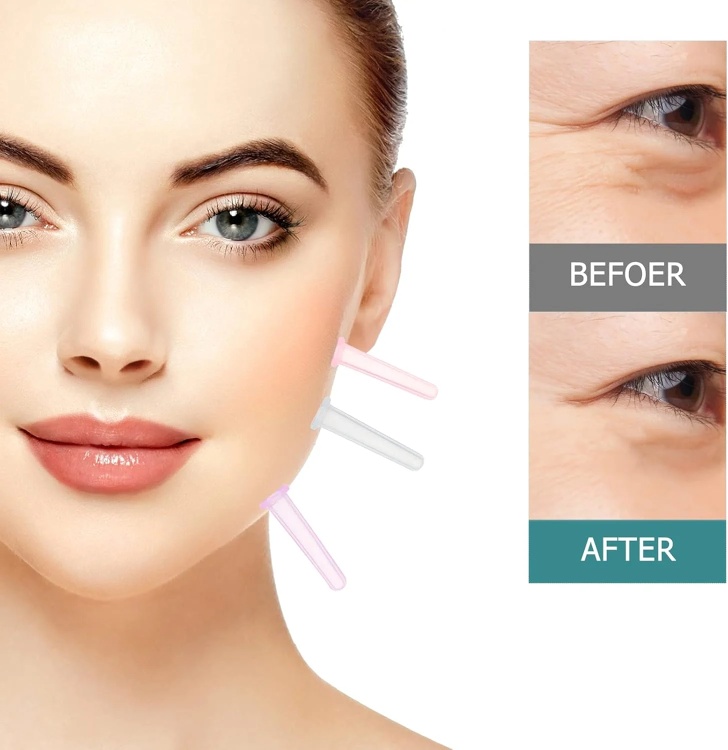 مجموعه 5 عددی کاپینگ سیلیکونی صورت برای ماساژ ضد پیری چشم، مینی کاپینگ برای مراقبت از پوست، مجموعه کاپینگ وکیوم برای خانه (رنگ های متنوع) مجموعه 5 عددی کاپینگ سیلیکونی صورت برای ماساژ ضد پیری چشم، مینی کاپینگ برای مراقبت از پوست، مجموعه کاپینگ وکیوم برای خانه (رنگ های متنوع)