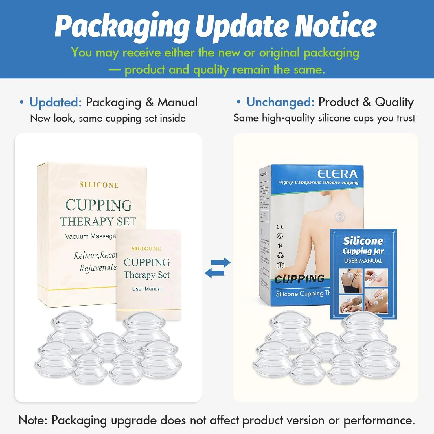 ست ماساژ سیلیکونی، ابزار حرفه ای ماساژ برای تسکین درد مفاصل و ماساژ بدن (7 عدد)