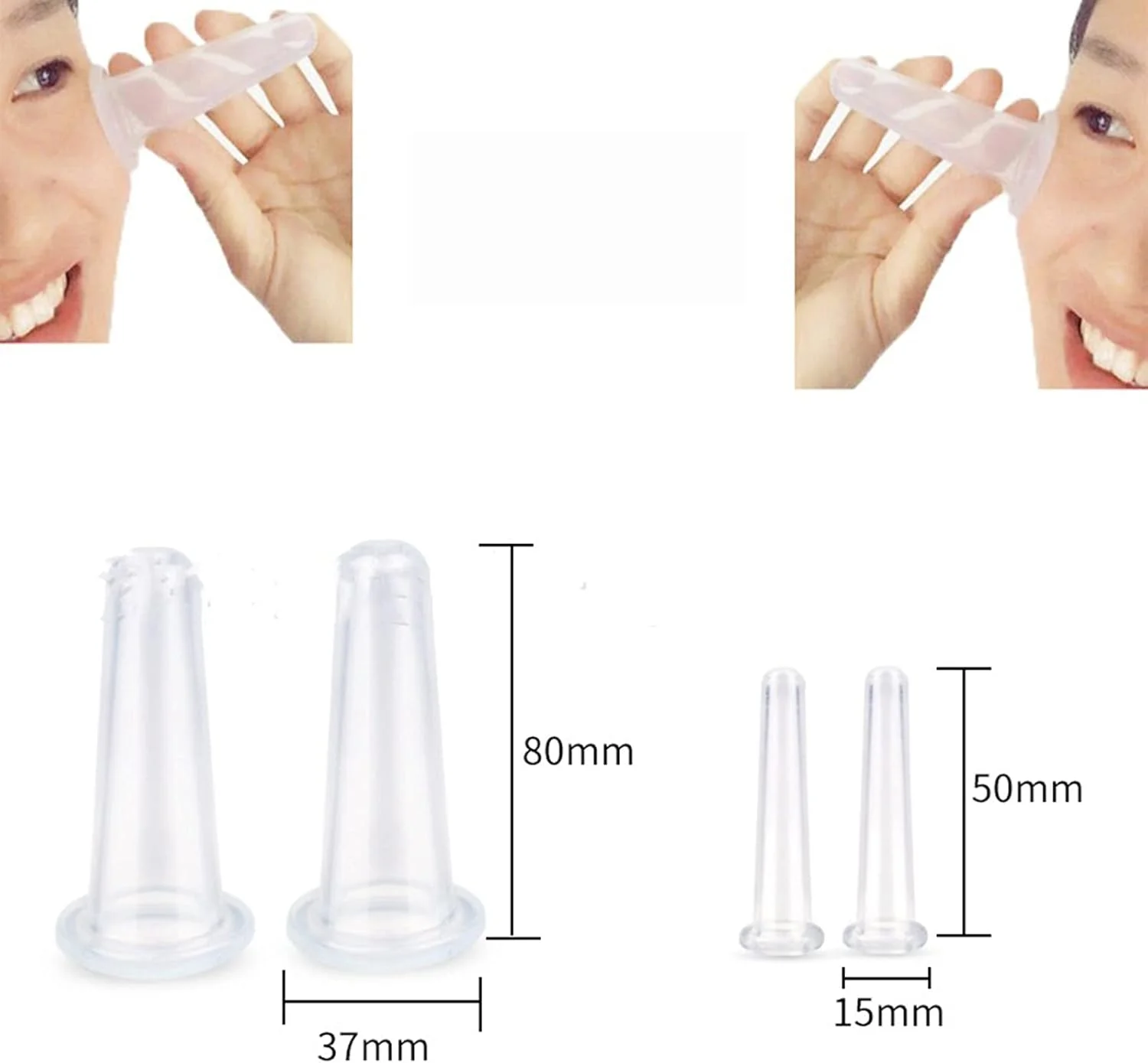 ۴ عدد فنجان ماساژ صورت سیلیکونی، دستگاه کاپینگ صورت، ست فنجان سیلیکونی، ماساژ کاپینگ صورت و چشم برای پوست صورت و گردن (۲ کوچک و ۲ بزرگ) ۴ عدد فنجان ماساژ صورت سیلیکونی، دستگاه کاپینگ صورت، ست فنجان سیلیکونی، ماساژ کاپینگ صورت و چشم برای پوست صورت و گردن (۲ کوچک و ۲ بزرگ)