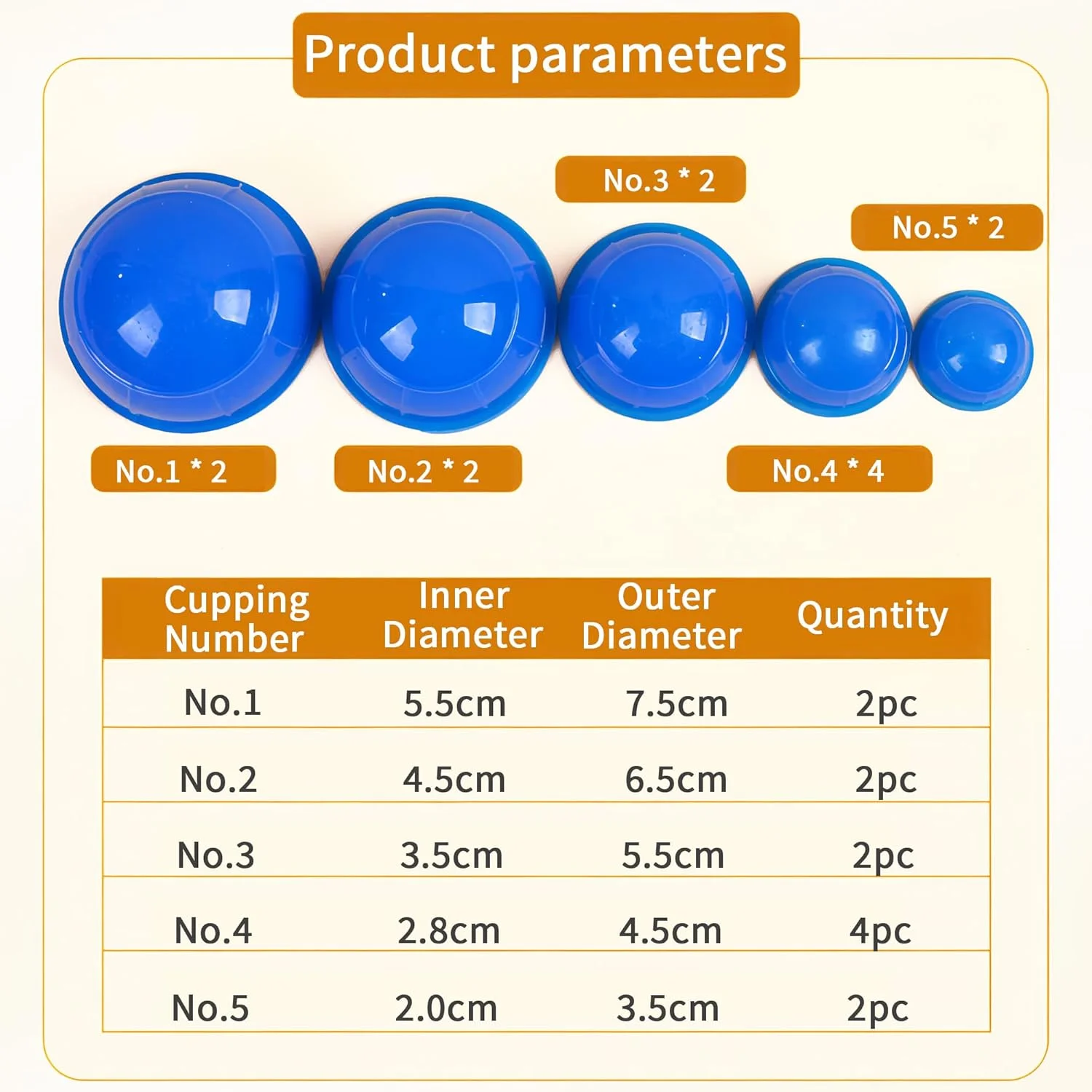 مجموعه ۱۲ عددی لیوان حجامت سیلیکونی لوکی - مجموعه حجامت صورت با طراحی ضد نشت ارتقا یافته، لیوان ماساژ برای رفع سلولیت، تسکین درد کل بدن، رهاسازی میوفاشیال و سم زدایی (آبی)