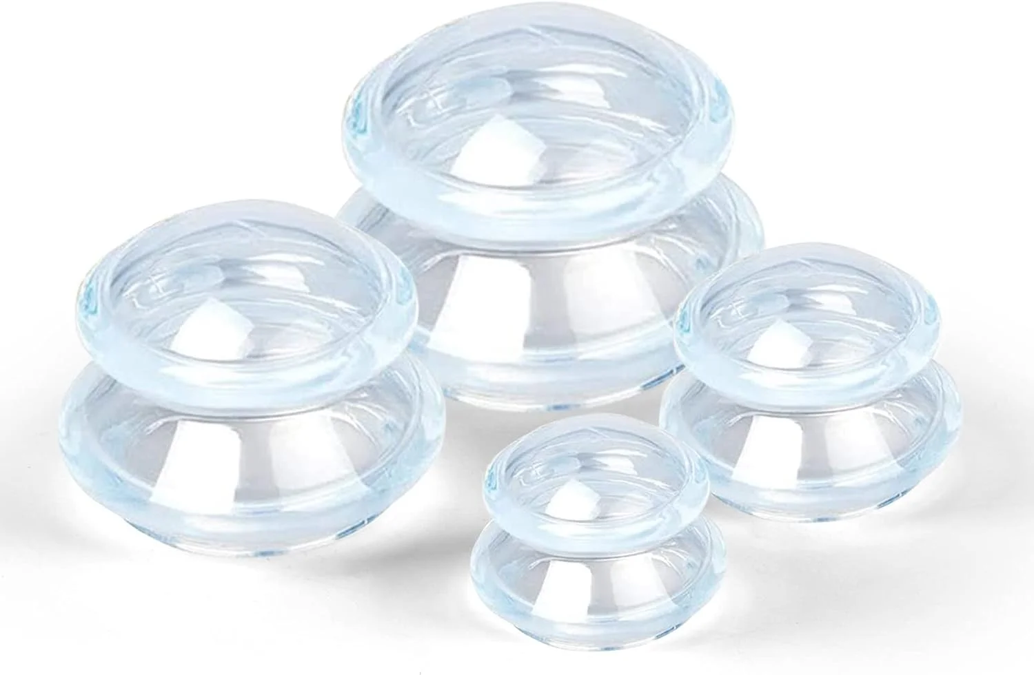 مجموعه کاپینگ سیلیکونی، فنجان های ماساژ حرفه ای برای استودیو و منزل، فنجان های ماساژ چینی برای کاهش سلولیت، کیت کاپینگ، ماساژور کاپینگ میوفاشیال درد عضلات و مفاصل