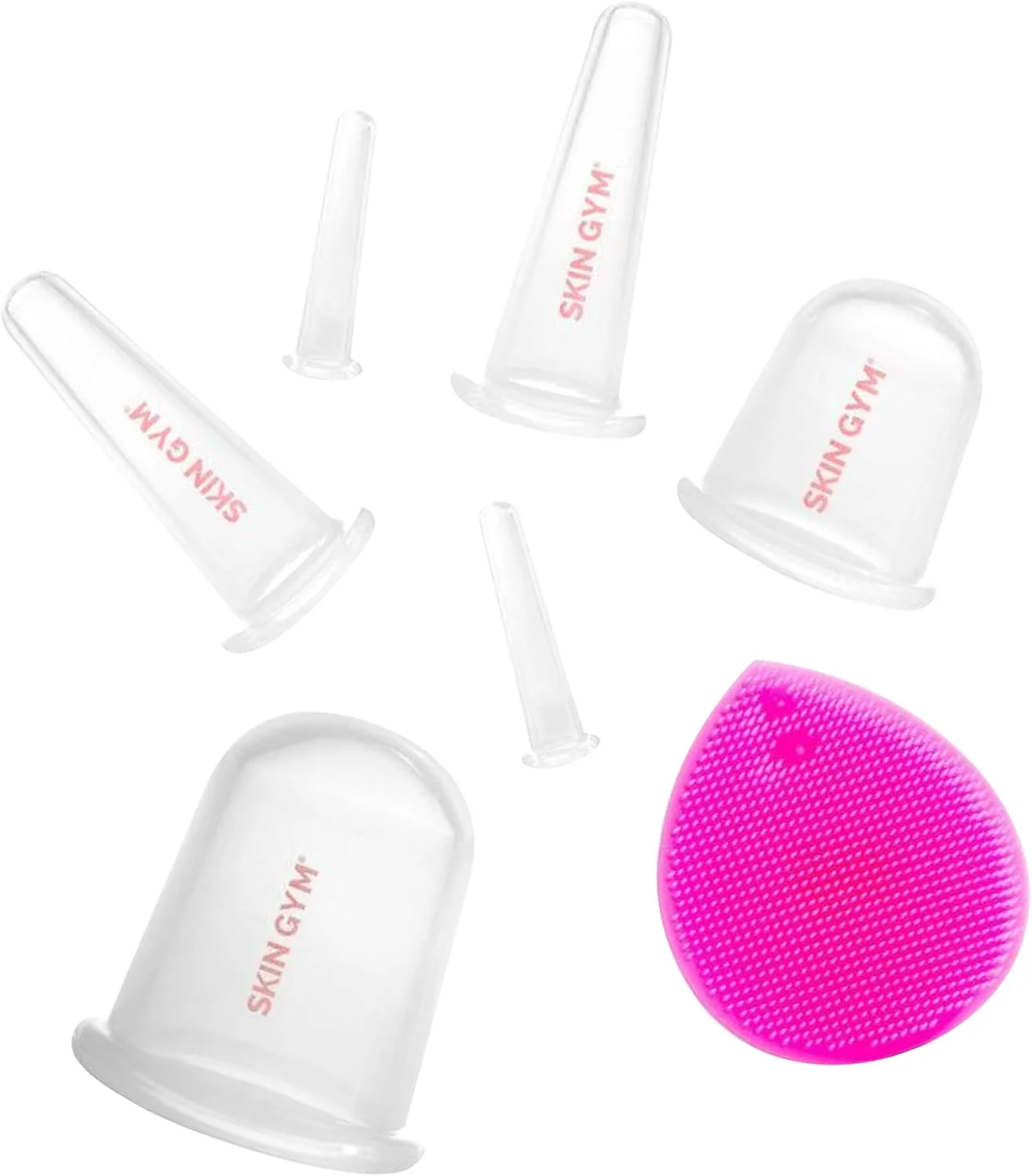 مجموعه کاپینگ صورت و بدن Skin Gym - ماساژ مکشی با فنجان - کاهش سلولیت و چین و چروک