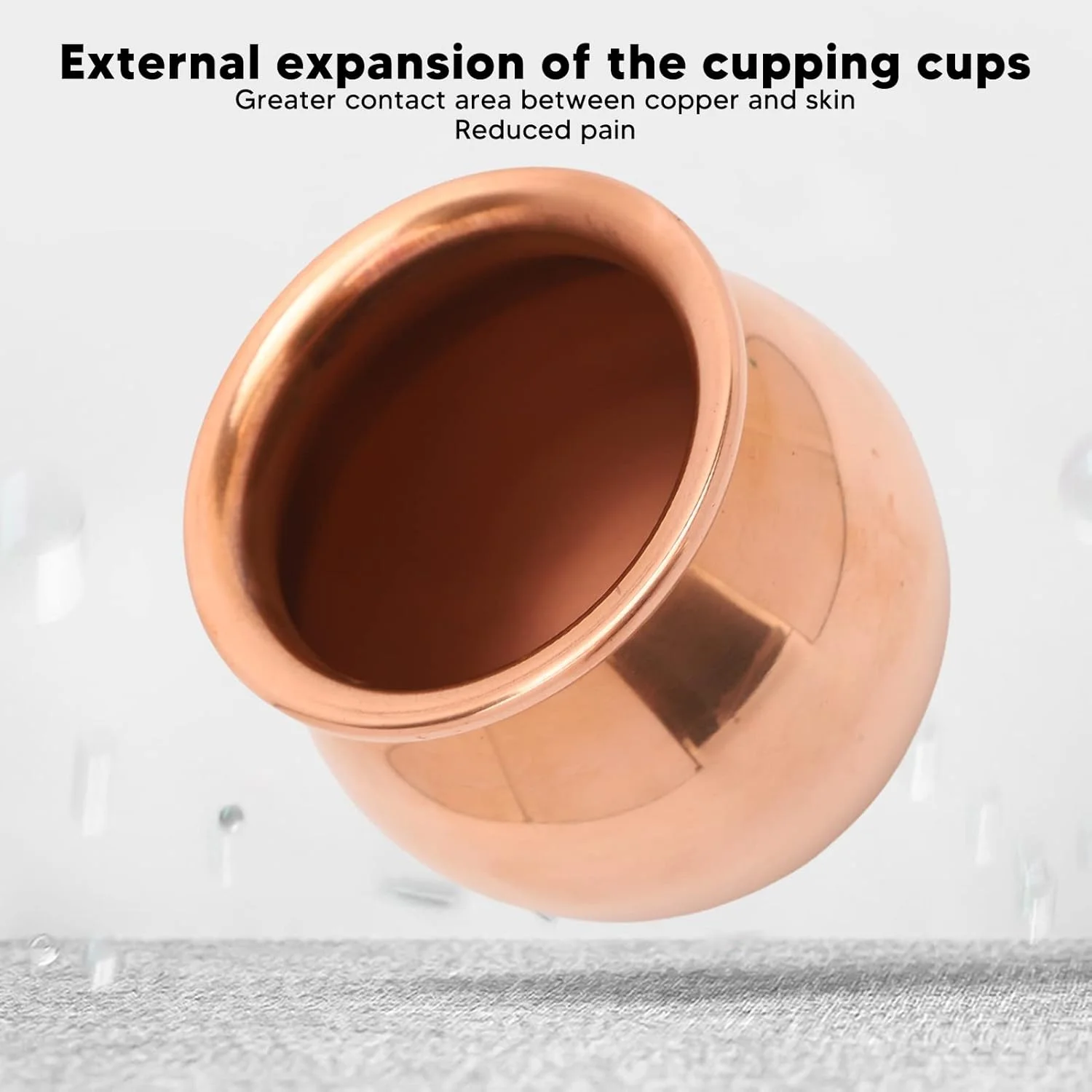 لیوان حجامت مسی، ضد خستگی، دهانه گشاد مناسب منزل (بزرگ) لیوان حجامت مسی، ضد خستگی، دهانه گشاد مناسب منزل (بزرگ)