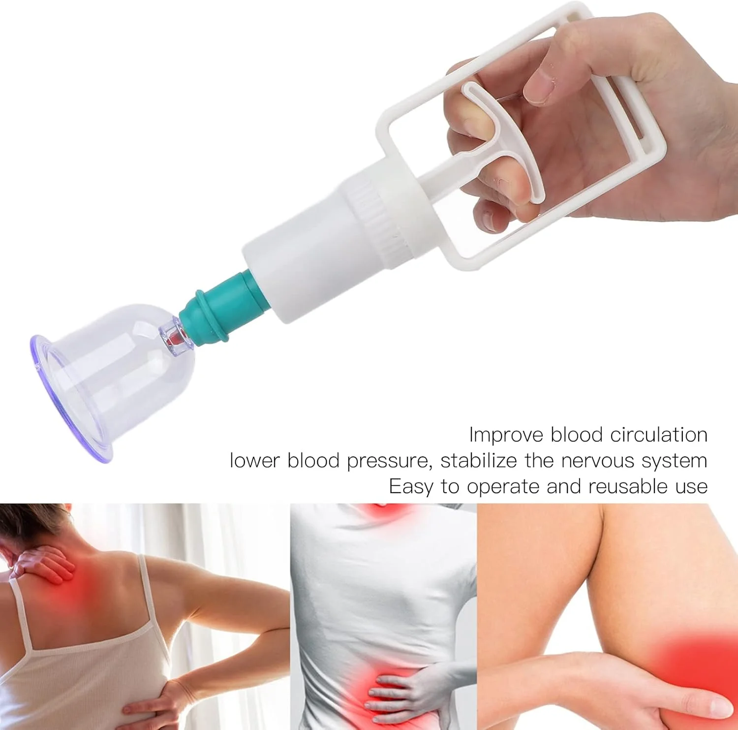 فنجان مکش خلاء، ست فنجان حجامت چینی، هوابندی خوب، آرامش عضلات، کاهش فشار خون، مناسب برای منزل و بانوان فنجان مکش خلاء، ست فنجان حجامت چینی، هوابندی خوب، آرامش عضلات، کاهش فشار خون، مناسب برای منزل و بانوان