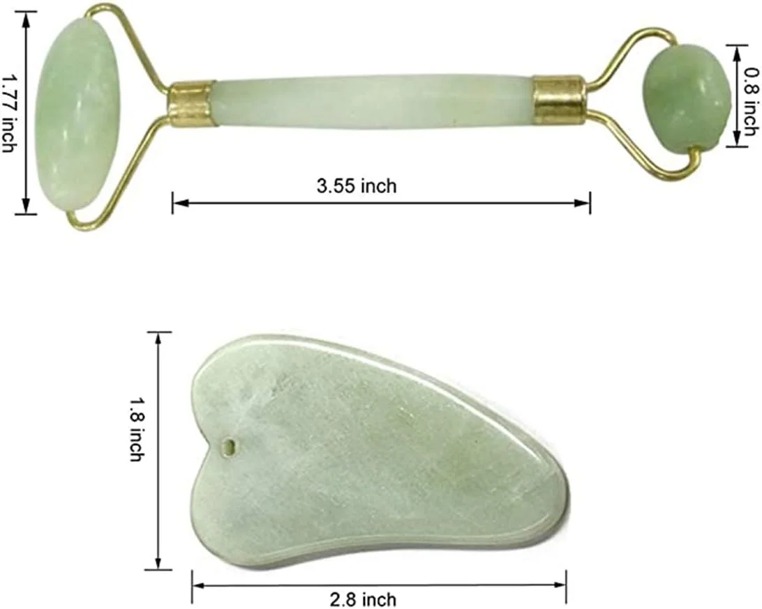 ماساژور غلتکی یشم SYOSI و ست درمان فنجانی سیلیکونی