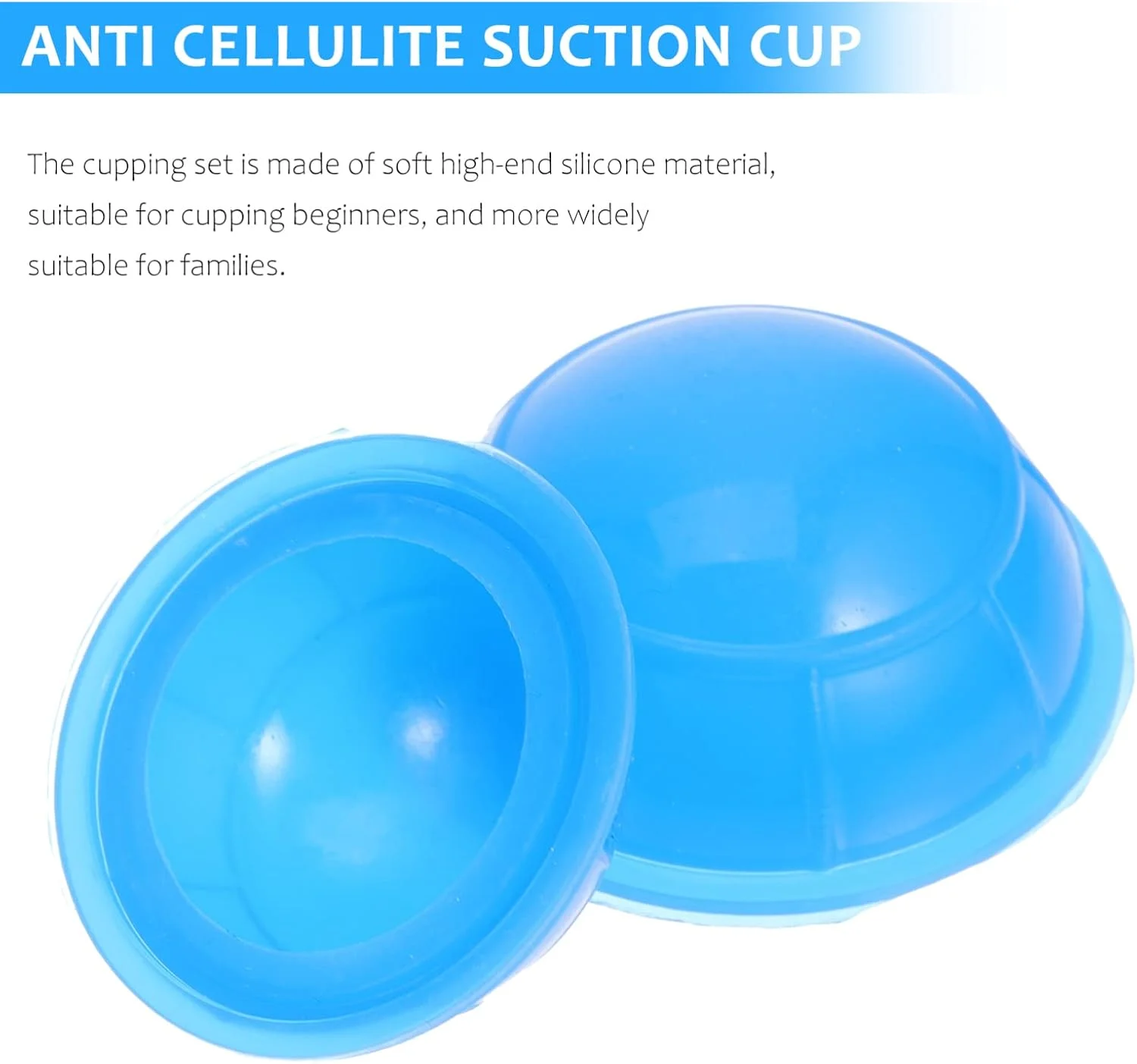 ماساژور حجامت سیلیکونی قابل حمل SUPVOX، 12 عدد فنجان مکش برای آرامش عضلات، جذب رطوبت، درمان بدن برای مبتدیان