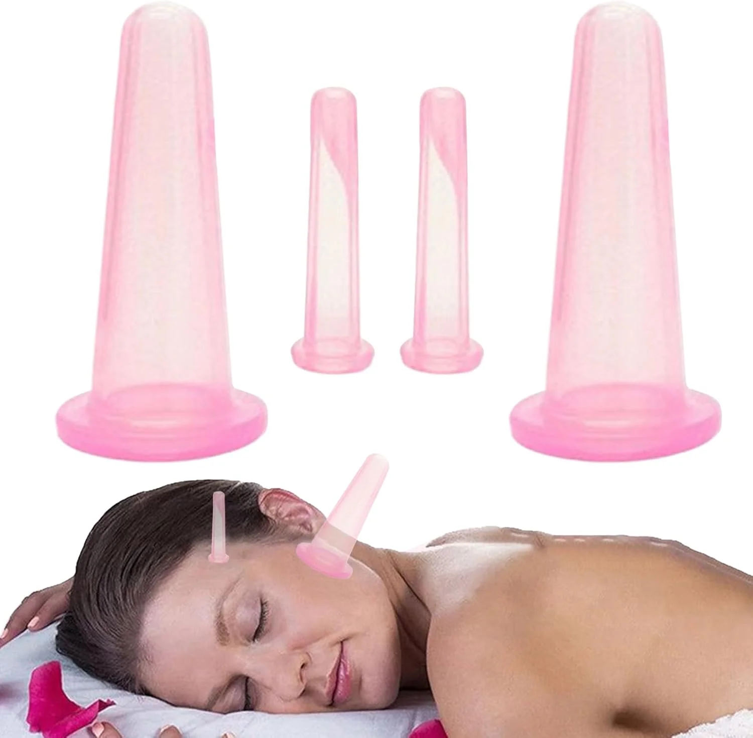 فنجان های مکش صورت | فنجان گذاری صورت با خلاء سیلیکونی | ابزار زیبایی قابل حمل برای مراقبت از صورت، مناسب سفر کاری، مدرسه، مسافرت و خانه فنجان های مکش صورت | فنجان گذاری صورت با خلاء سیلیکونی | ابزار زیبایی قابل حمل برای مراقبت از صورت، مناسب سفر کاری، مدرسه، مسافرت و خانه