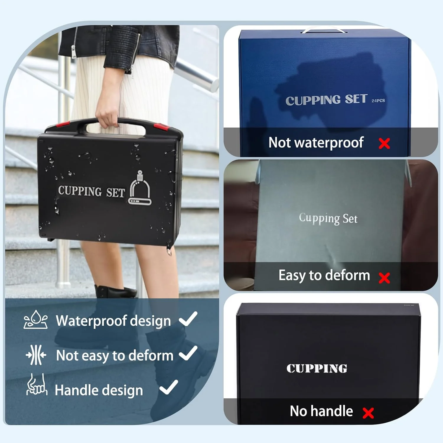 مجموعه حجامت حرفه ای 22 تایی برای ماساژ درمانی خانگی، قابل حمل با دسته، مجموعه دستگاه حجامت SafeShell با پمپ مغناطیسی خلاء، مجموعه ماساژ حجامت سلولیت مجموعه حجامت حرفه ای 22 تایی برای ماساژ درمانی خانگی، قابل حمل با دسته، مجموعه دستگاه حجامت SafeShell با پمپ مغناطیسی خلاء، مجموعه ماساژ حجامت سلولیت