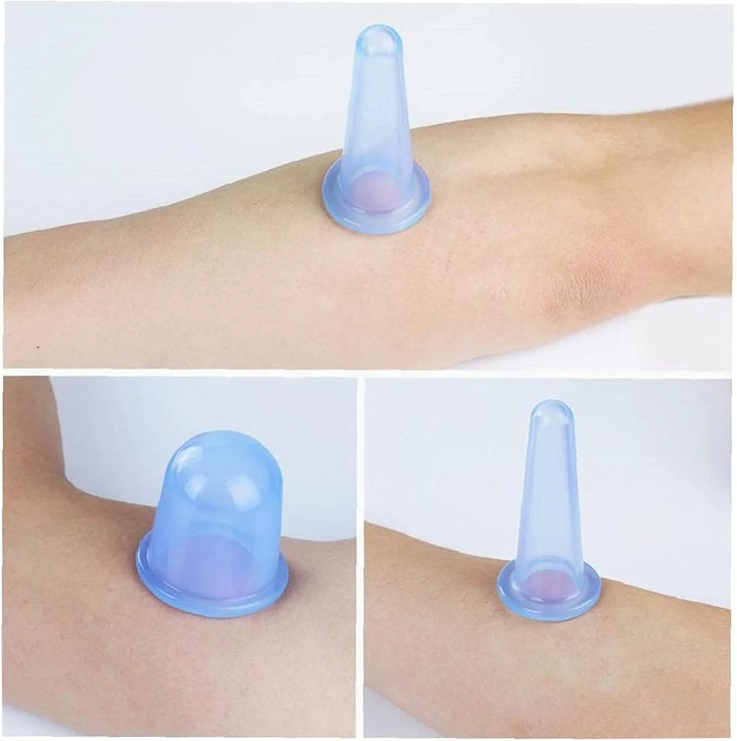 ست فنجان حجامت، 4 عدد فنجان سیلیکونی حجامت، فنجان ماساژ مکش خلاء، فنجان ضد سلولیت برای ماساژ تسکین درد آرتریت، 4 سایز ست فنجان حجامت، 4 عدد فنجان سیلیکونی حجامت، فنجان ماساژ مکش خلاء، فنجان ضد سلولیت برای ماساژ تسکین درد آرتریت، 4 سایز