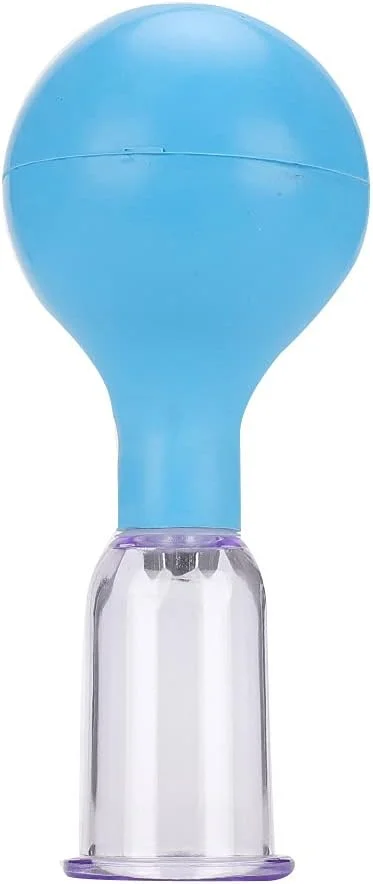 بادکش درمانی خلاء، بادکش خلاء عملی جداشدنی آبی رنگ برای خانه (شماره 3)