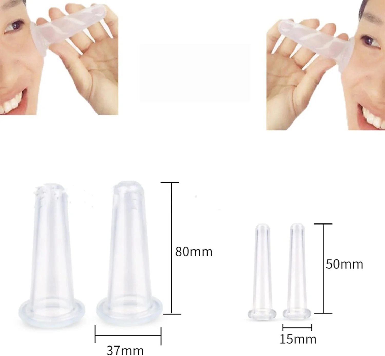 ۴ عدد فنجان ماساژ صورت سیلیکونی، دستگاه کاپینگ صورت، ست فنجان سیلیکونی، ماساژ کاپینگ صورت و چشم برای پوست صورت و گردن (۲ کوچک و ۲ بزرگ) ۴ عدد فنجان ماساژ صورت سیلیکونی، دستگاه کاپینگ صورت، ست فنجان سیلیکونی، ماساژ کاپینگ صورت و چشم برای پوست صورت و گردن (۲ کوچک و ۲ بزرگ)