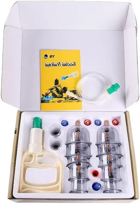 مجموعه حجامت خلاء – فنجان های درمانی – 12 فنجان، مکش چند سایز، ماساژ بافت عمیق، افزایش جریان خون و ریکاوری، ایده آل برای شانه، کمر و تسکین عضلات مجموعه حجامت خلاء – فنجان های درمانی – 12 فنجان، مکش چند سایز، ماساژ بافت عمیق، افزایش جریان خون و ریکاوری، ایده آل برای شانه، کمر و تسکین عضلات