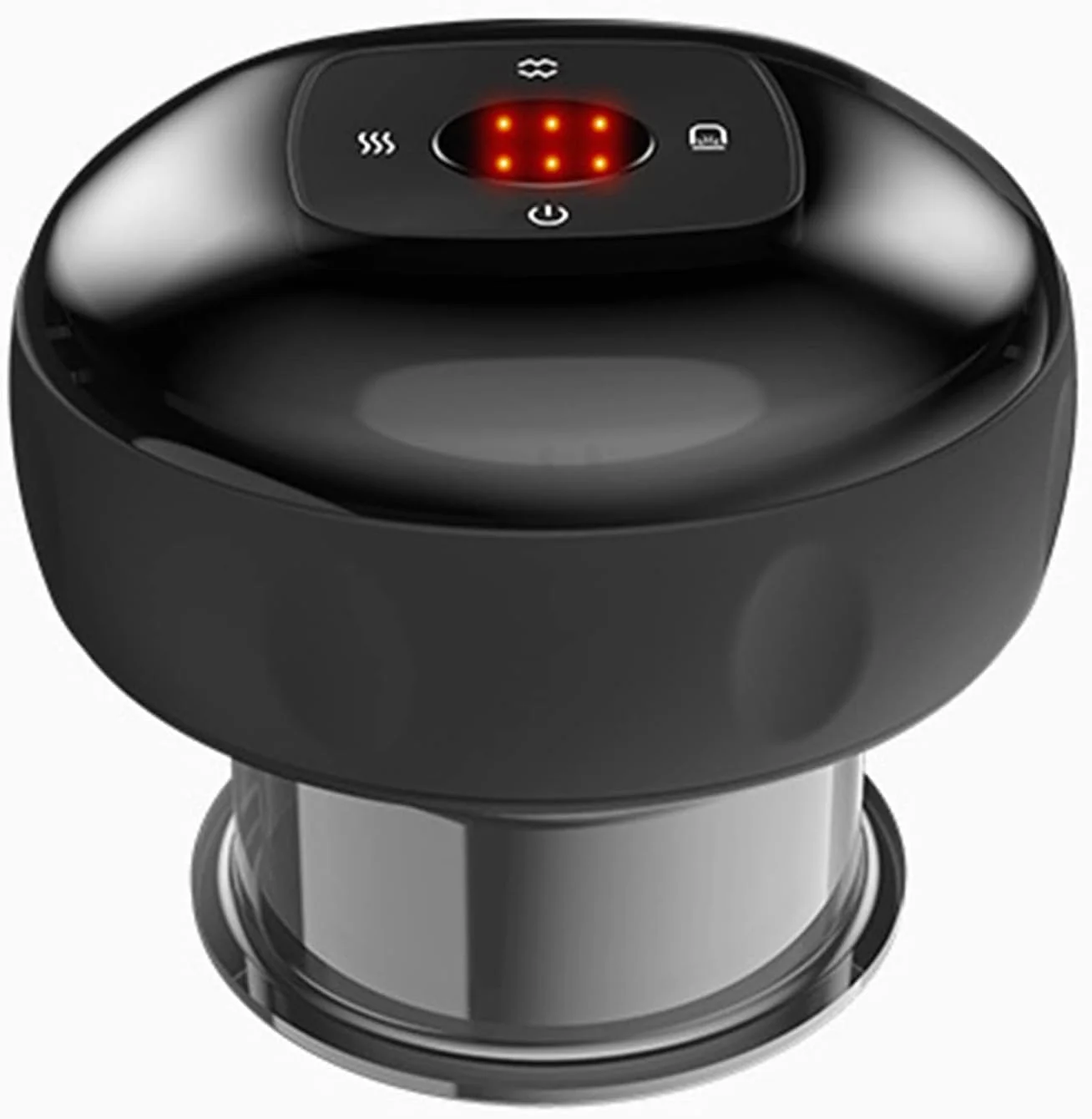 ماساژور حجامت الکتریکی، ماساژور ضد سلولیت 3 در 1، ابزار خراش دهنده خلاء با 6 سطح دما و مکش، برای پشت، گردن و شانه