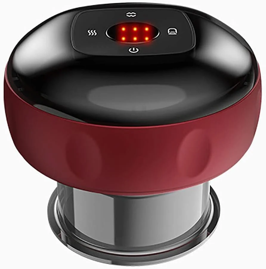 ماساژور الکترونیکی حجامت YZDKJDZ، ماساژور حجامت دستی قابل تنظیم، دستگاه ریلکس کننده و خراش دهنده حجامت قابل تنظیم 12 حالته، برای گردن و کمر ماساژور الکترونیکی حجامت YZDKJDZ، ماساژور حجامت دستی قابل تنظیم، دستگاه ریلکس کننده و خراش دهنده حجامت قابل تنظیم 12 حالته، برای گردن و کمر