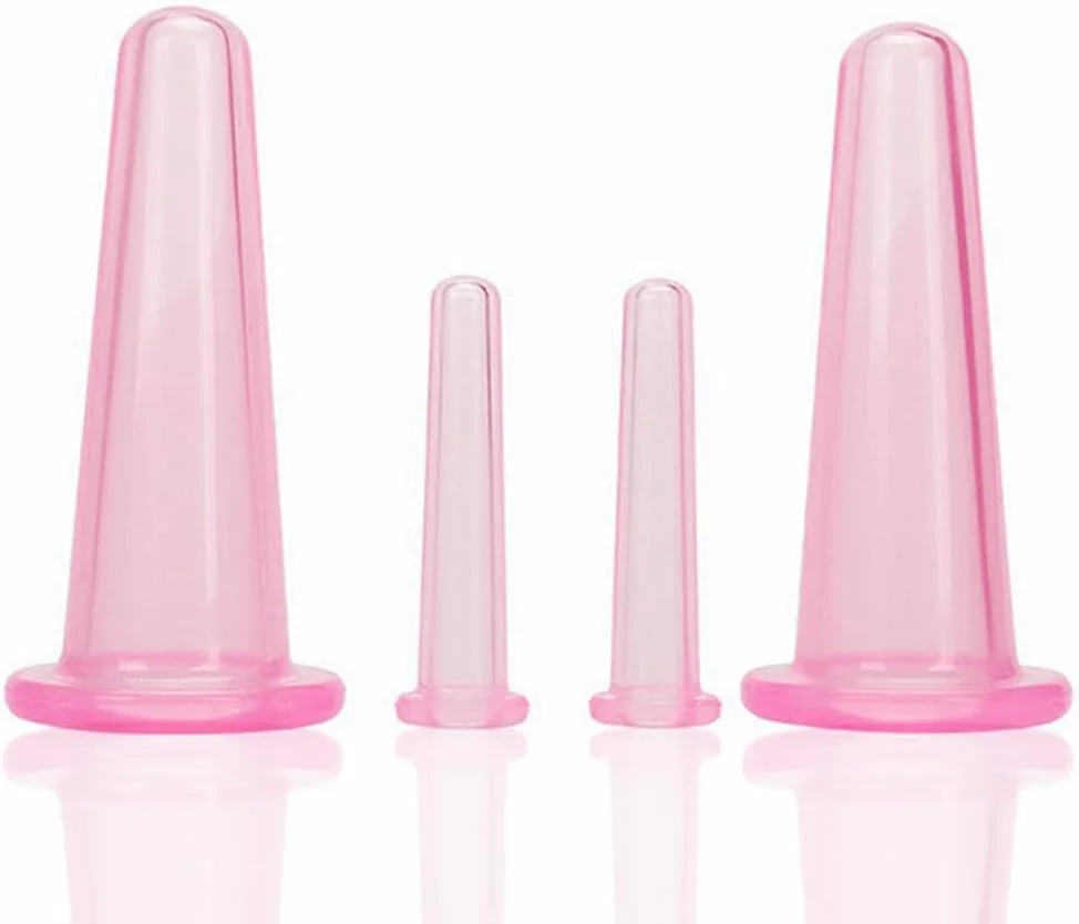 ست ۴ عددی لیوان ماساژ صورت سیلیکونی، کیت فنجان ماساژ خلاء برای بدن، فنجان ماساژ برای صورت، گردن، پشت، چشم، قوطی های مکش خلاء، ماساژور ضد سلولیت، مراقبت بهداشتی (صورتی) ست ۴ عددی لیوان ماساژ صورت سیلیکونی، کیت فنجان ماساژ خلاء برای بدن، فنجان ماساژ برای صورت، گردن، پشت، چشم، قوطی های مکش خلاء، ماساژور ضد سلولیت، مراقبت بهداشتی (صورتی)