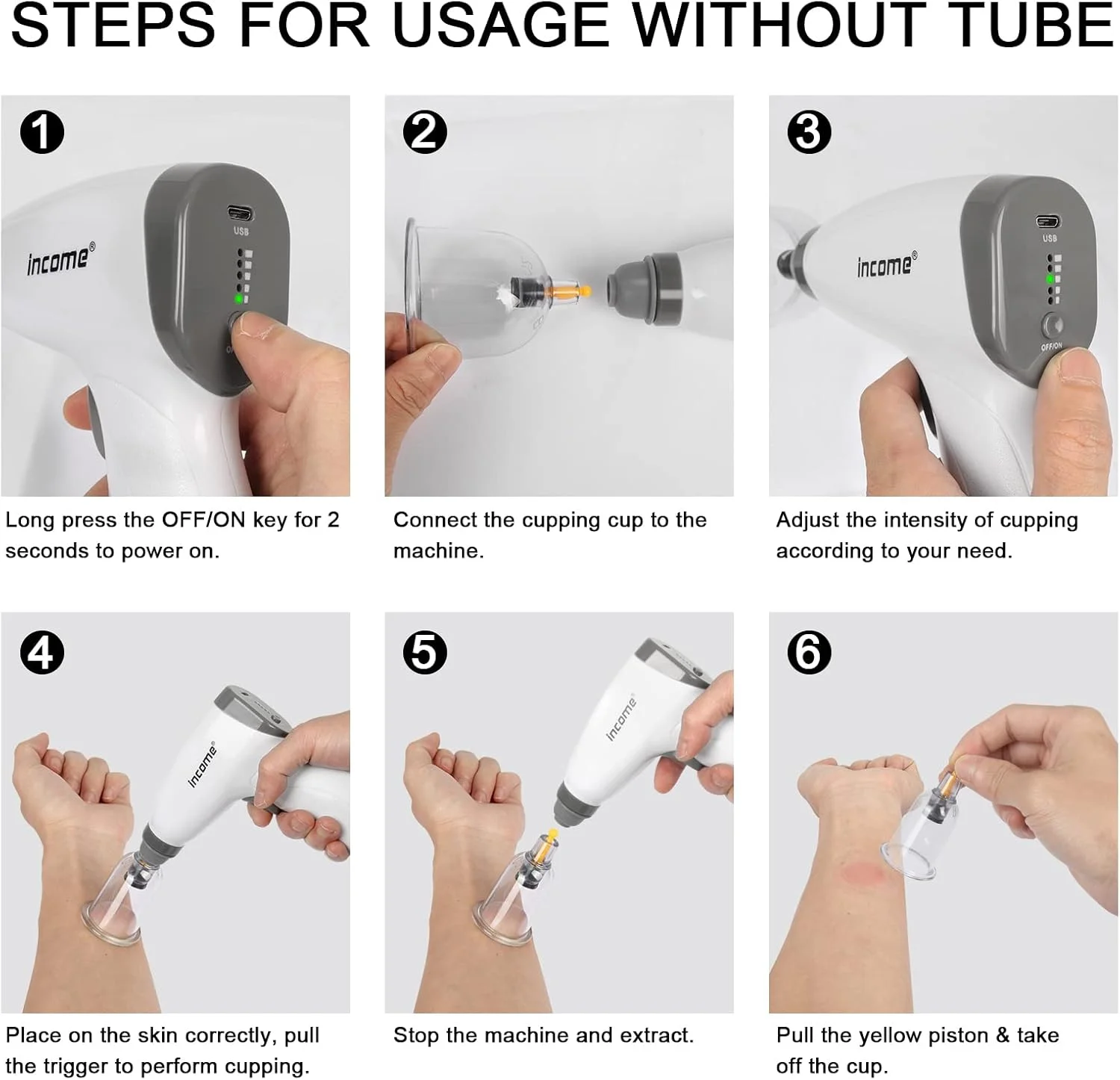 دستگاه حجامت برقی قابل حمل زیلامپو، دستگاه ماساژ و مراقبت بدن با پمپ و 4 فنجان مکش خلاء، کیت ماساژور حجامت برقی برای استفاده خانگی دستگاه حجامت برقی قابل حمل زیلامپو، دستگاه ماساژ و مراقبت بدن با پمپ و 4 فنجان مکش خلاء، کیت ماساژور حجامت برقی برای استفاده خانگی