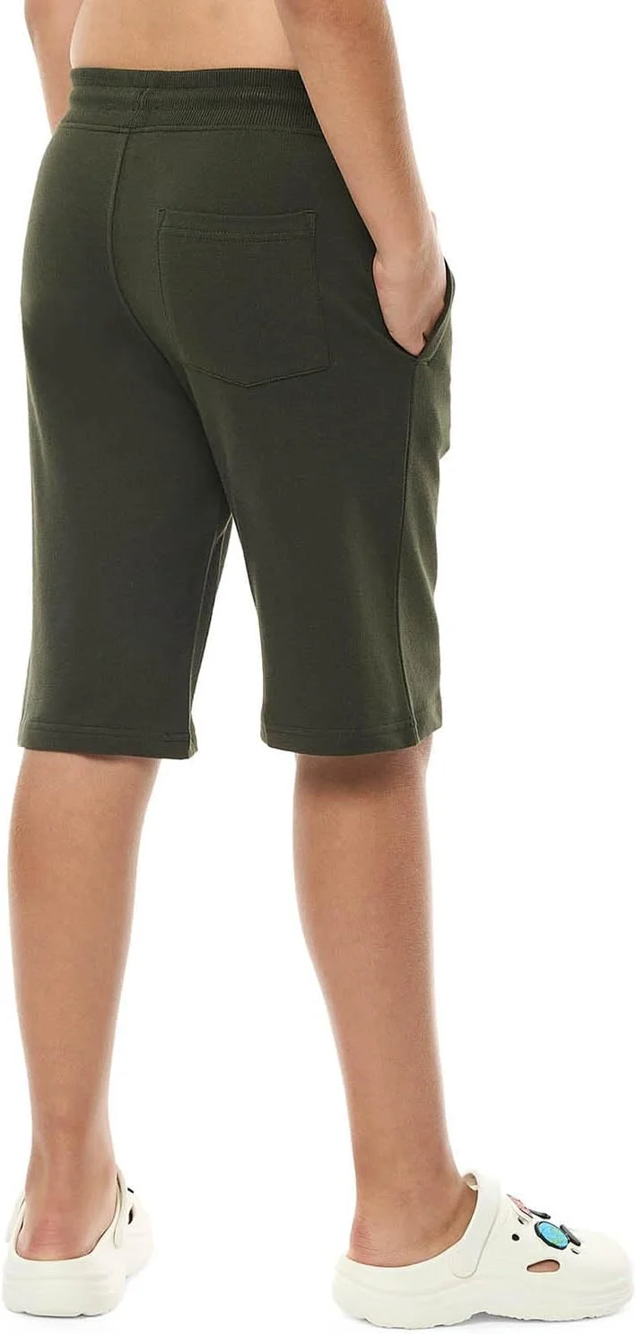 شلوارک طرح دار پسرانه آر اند بی مدل 325-0973TB115-6 با کمر بند دار شلوارک طرح دار پسرانه آر اند بی مدل 325-0973TB115-6 با کمر بند دار