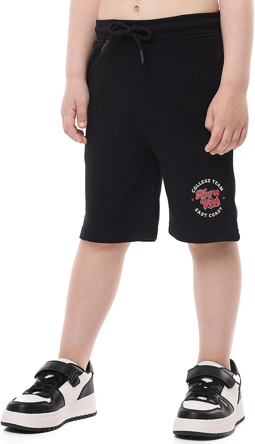 شورت پسرانه طرح دار R&B Boys مدل 325-0973KB121-8 با بند قابل تنظیم