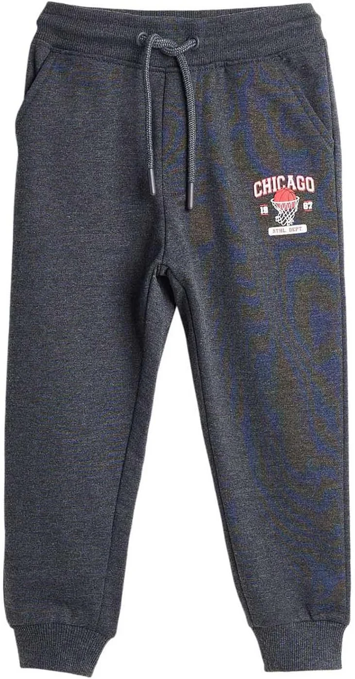 شلوار جاگر طرح دار پسرانه آر اند بی مدل 325-0927KB122-8 با کمر بند کشی