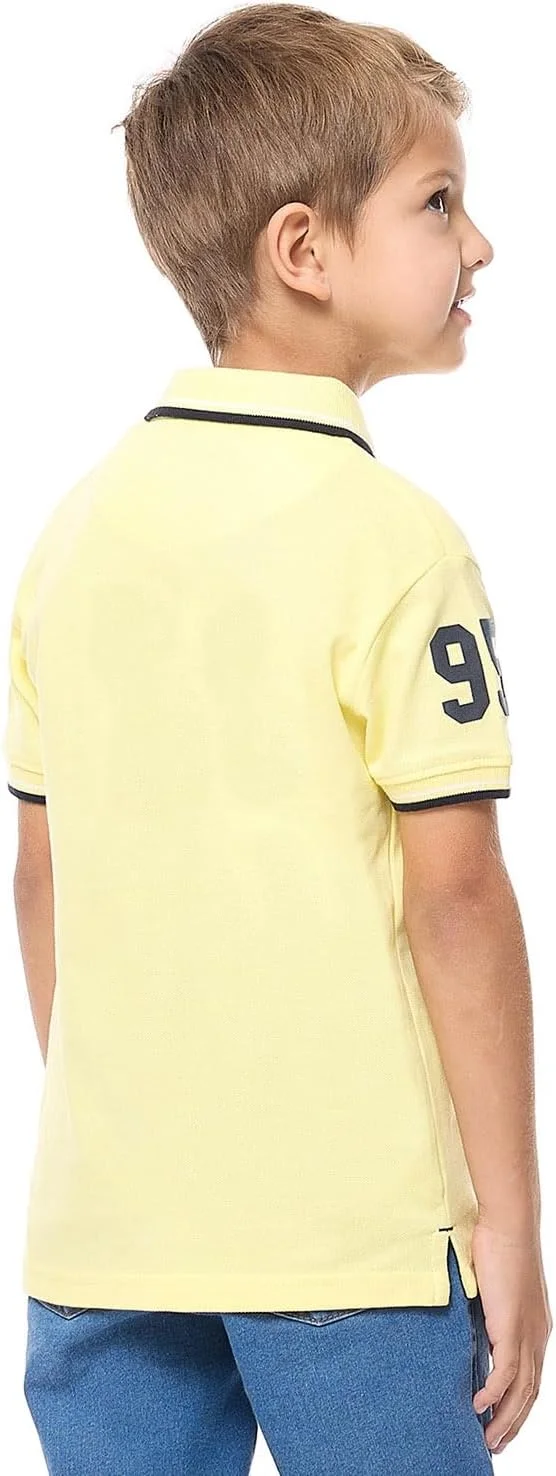 تی شرت پولو پسرانه آر اند بی مدل 325-0145KB120-6 طرح دار آستین کوتاه تی شرت پولو پسرانه آر اند بی مدل 325-0145KB120-6 طرح دار آستین کوتاه