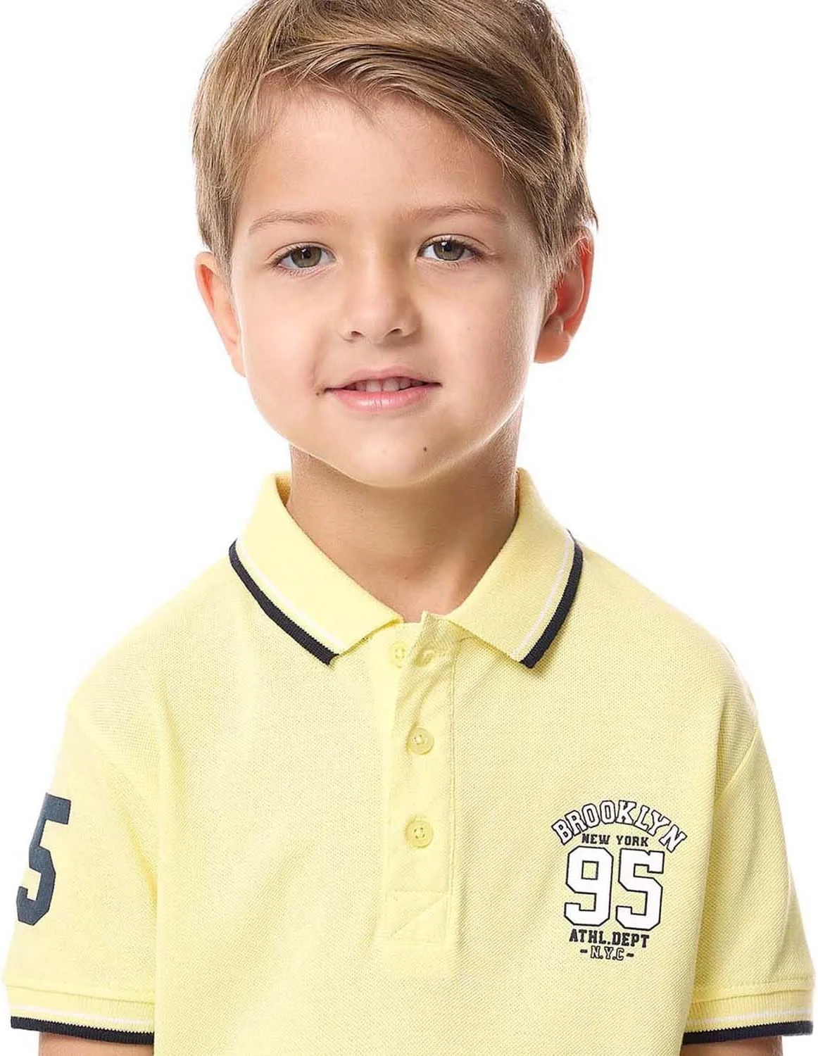 تی شرت پولو پسرانه آر اند بی مدل 325-0145KB120-6 طرح دار آستین کوتاه تی شرت پولو پسرانه آر اند بی مدل 325-0145KB120-6 طرح دار آستین کوتاه