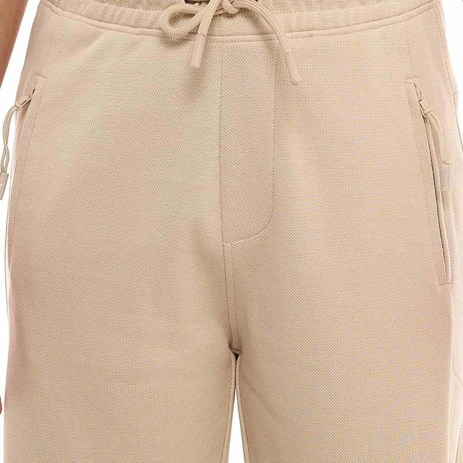 شلوار جاگر بافت دار پسرانه آر اند بی مدل 325-0145Tb089-2 با کمر بند دار