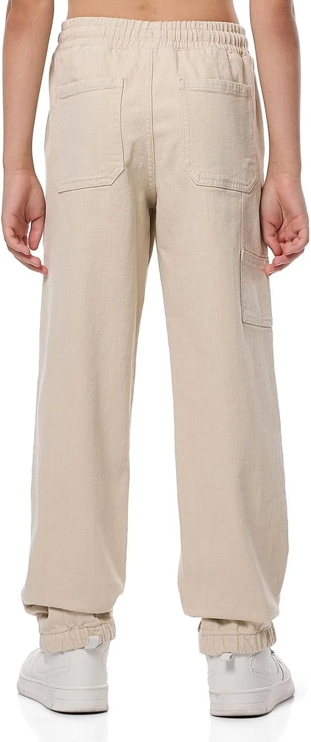 شلوار جاگر پسرانه ساده با بست دکمه مدل 1169Tb076-1 شلوار جاگر پسرانه ساده با بست دکمه مدل 1169Tb076-1