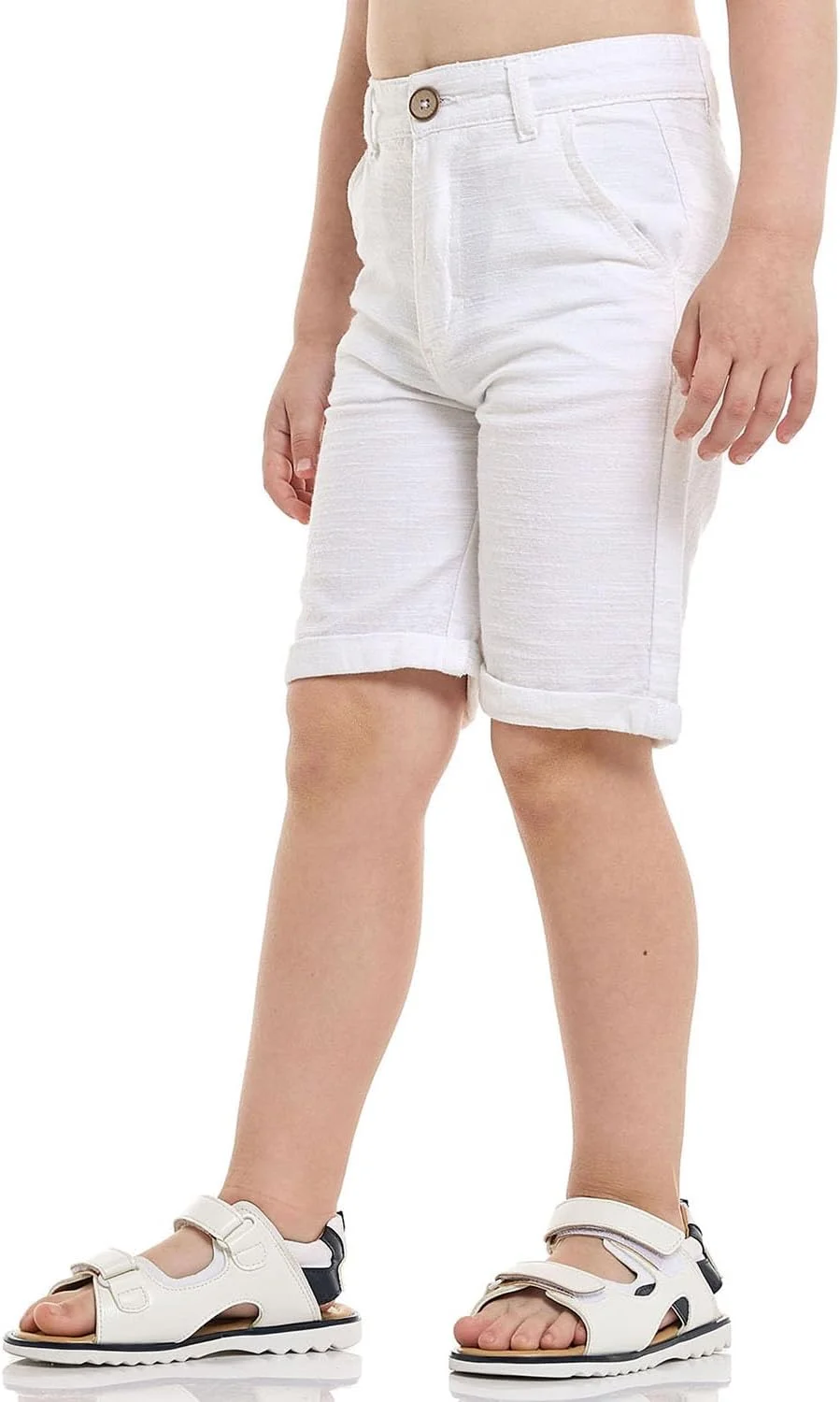 شلوارک پسرانه ساده با دکمه شلوارک پسرانه ساده با دکمه