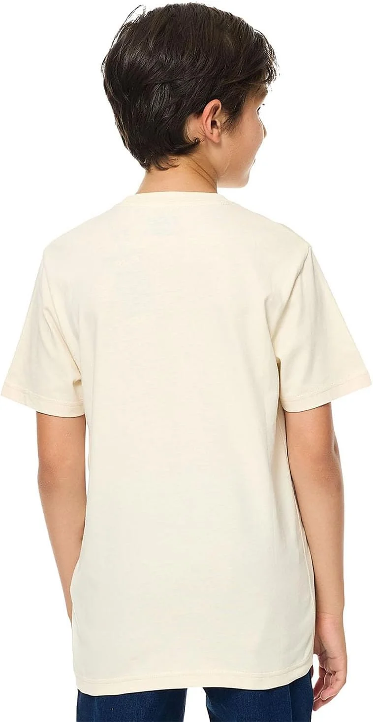 تی شرت پسرانه طرح دار یقه گرد و آستین کوتاه آر اند بی مدل 125-1163TB229-1