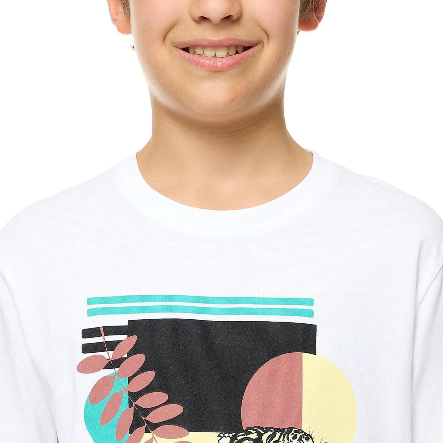 تی شرت طرح دار پسرانه R&B مدل 125-1163Tb240-1 با یقه گرد و آستین کوتاه تی شرت طرح دار پسرانه R&B مدل 125-1163Tb240-1 با یقه گرد و آستین کوتاه