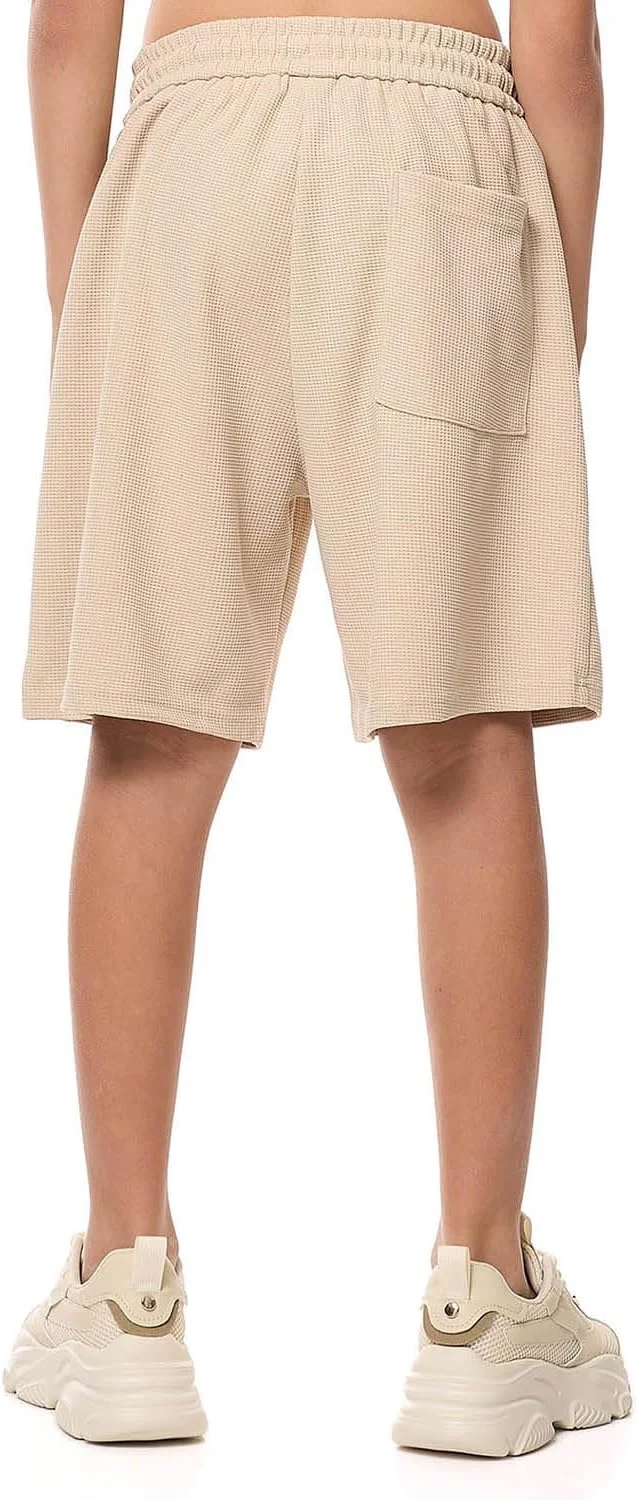 شلوارک بافت دار پسرانه آر اند بی مدل 125-1071TB706-4 با کمر بند دار شلوارک بافت دار پسرانه آر اند بی مدل 125-1071TB706-4 با کمر بند دار