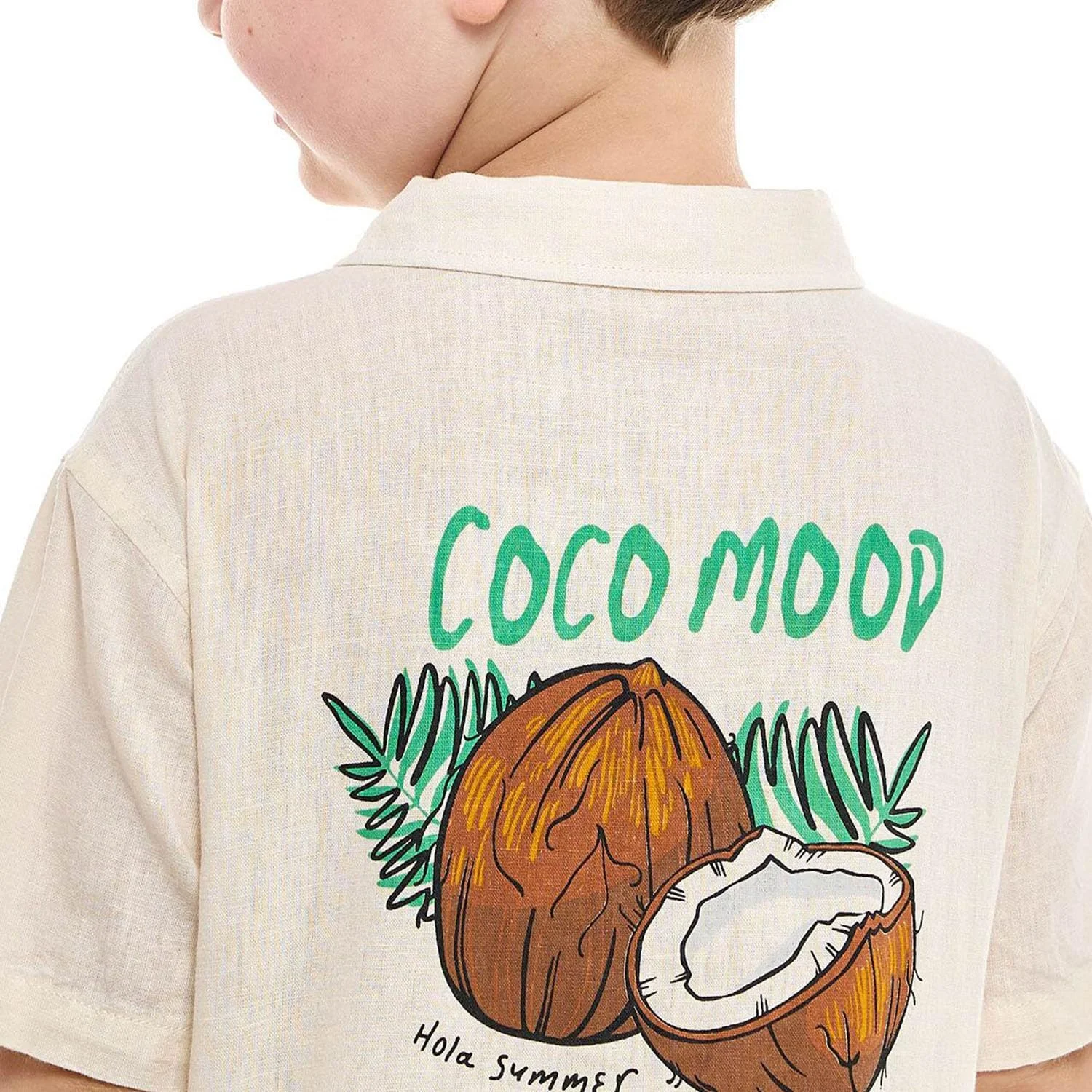 پیراهن پسرانه R&B مدل 125-1111Kb138-1 با جزئیات گلدوزی، یقه کلاسیک و آستین کوتاه پیراهن پسرانه R&B مدل 125-1111Kb138-1 با جزئیات گلدوزی، یقه کلاسیک و آستین کوتاه