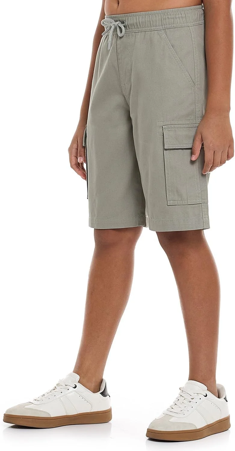 شلوارک پسرانه R&B مدل 125-1111TB097-2 طرح دار با کمر بند دار شلوارک پسرانه R&B مدل 125-1111TB097-2 طرح دار با کمر بند دار