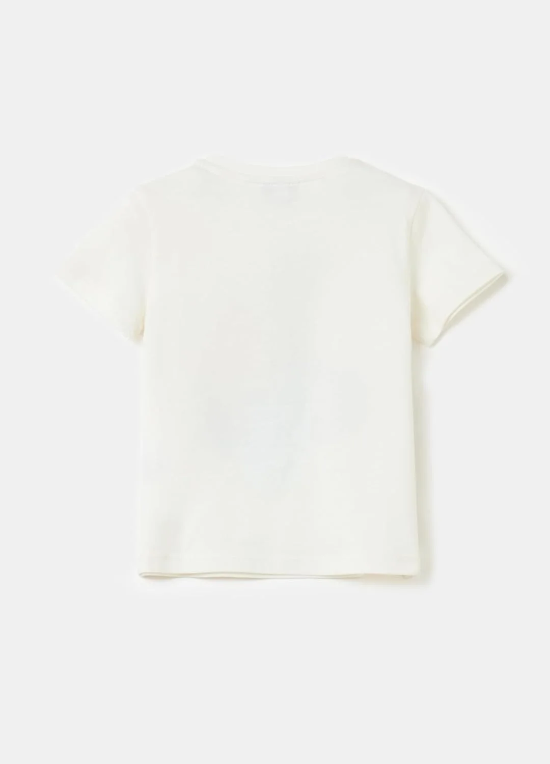 تی شرت پسرانه OVS از جنس پنبه ارگانیک با طرح چاپی