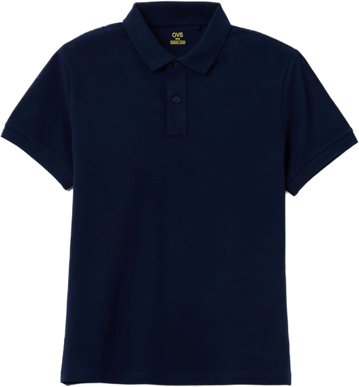 پولوشرت پسرانه OVS رنگ ثابت، پنبه ای