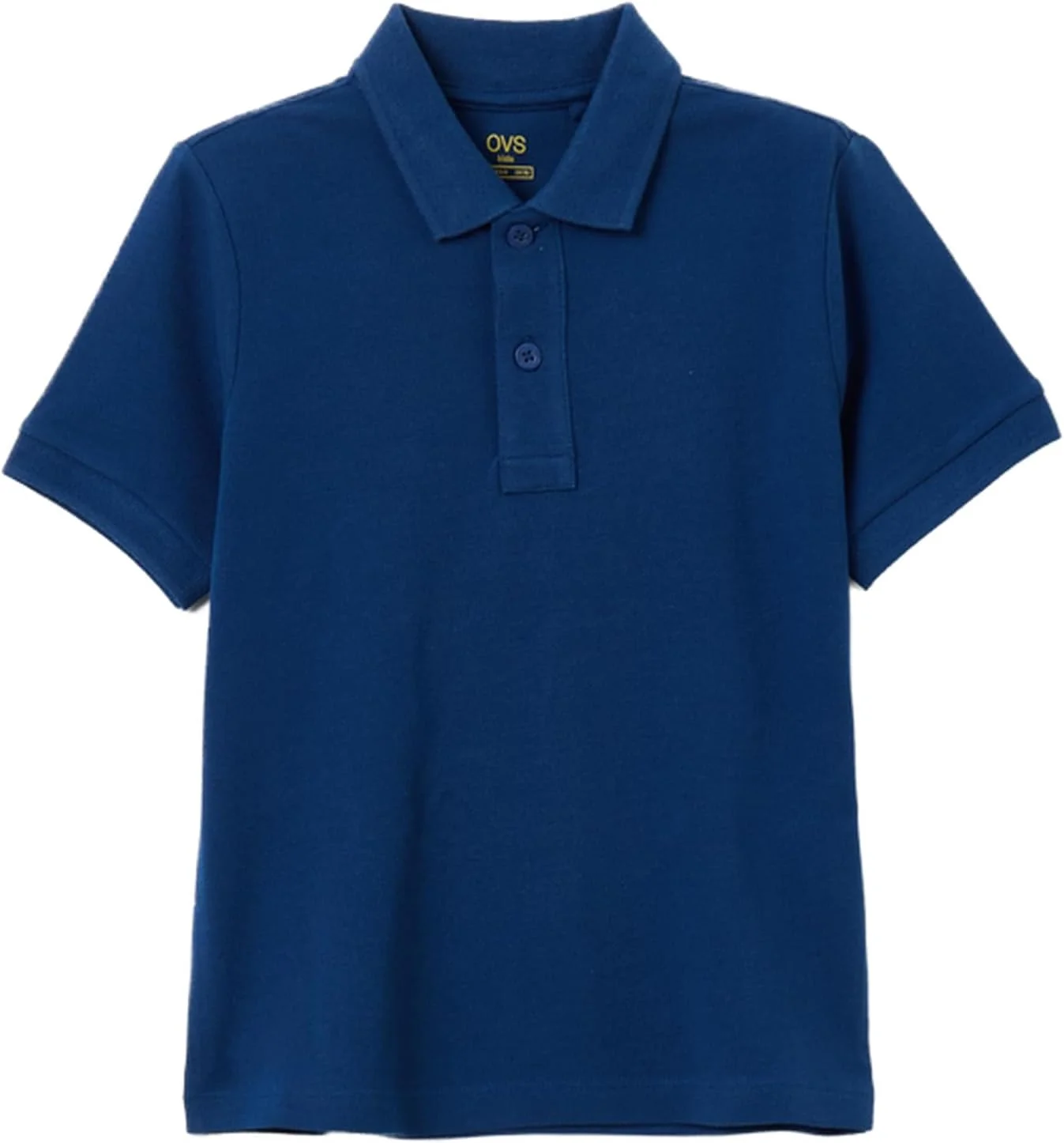 پولوشرت پسرانه او وی اس، رنگ ثابت، از جنس پنبه پیکوئه