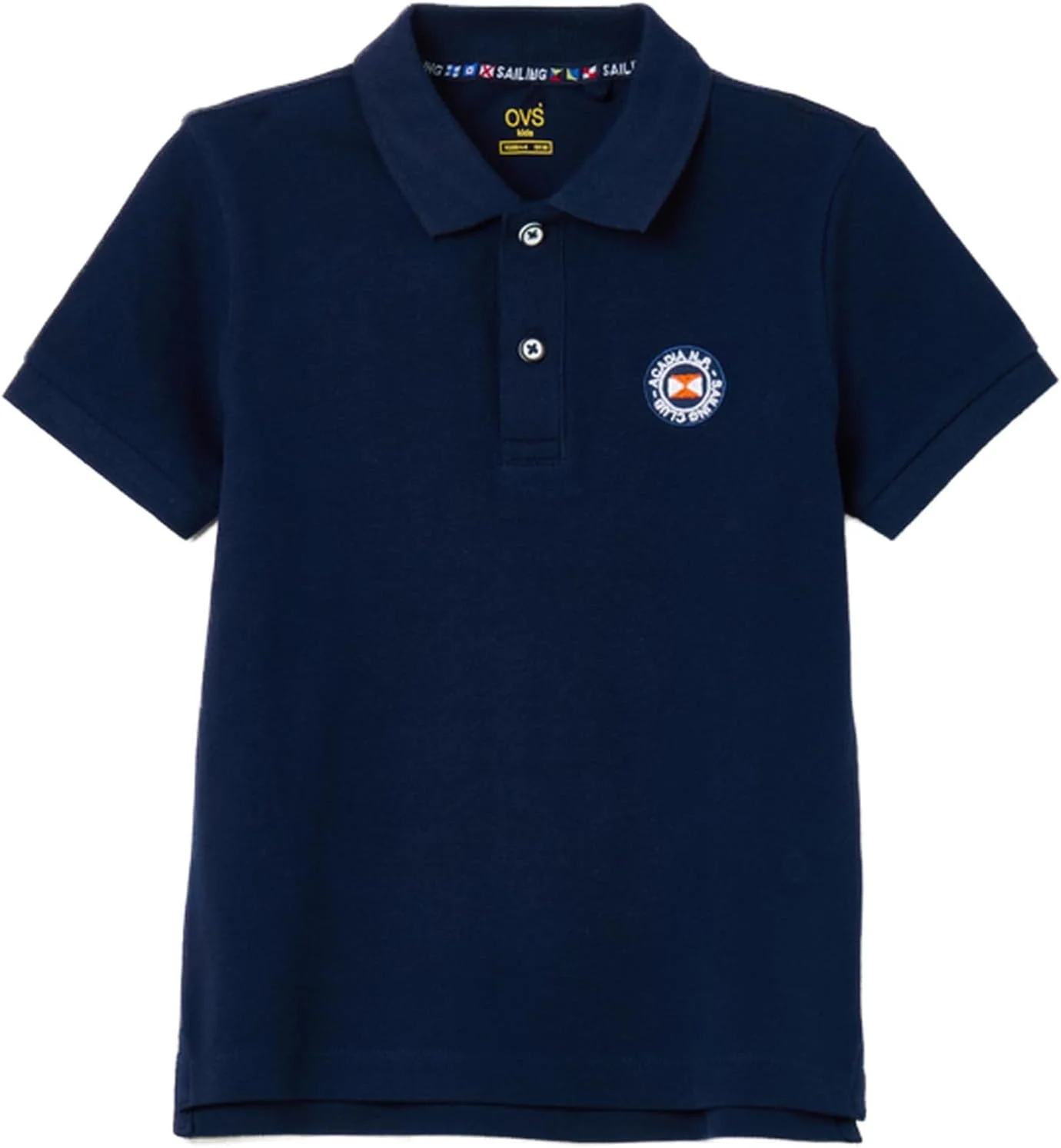پولوشرت پسرانه OVS با گلدوزی دایره دریایی