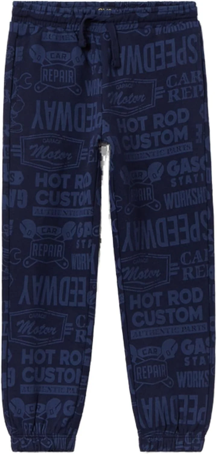 شلوار گرمکن پشمی پسرانه OVS با طرح چاپی حروف